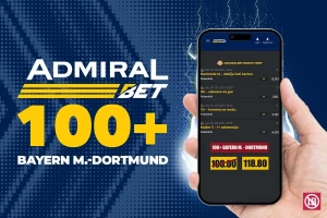 AdmiralBet 100+ tiket - Miler "paker", požuteli Humels za kvotu 118,80